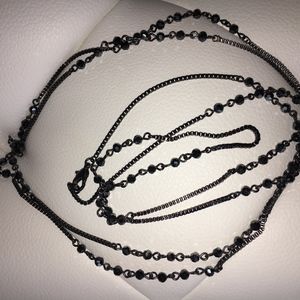 Black Diamond Costume Jewelry necklace